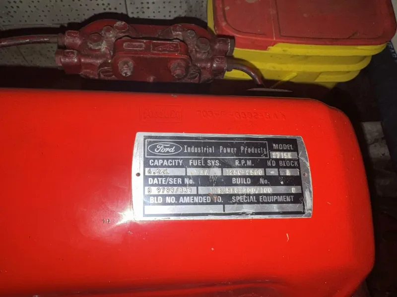 Slide: The Image of 44' Marine Trader Starboard Engine - 5923385