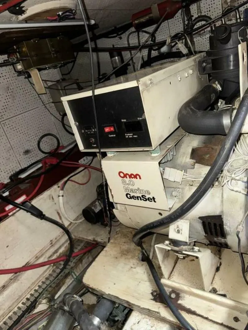 Slide: The Image of 44' Marine Trader Generator Controls - 5923388