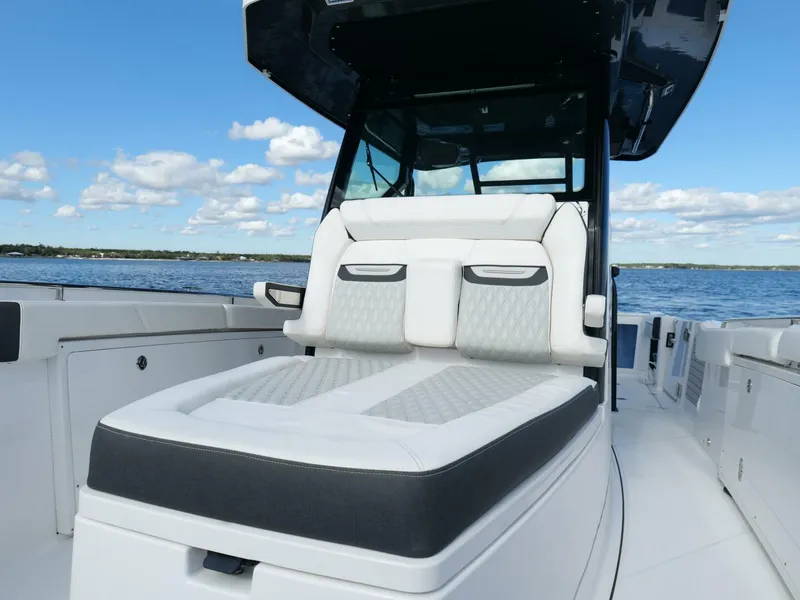 Slide: The Image of Blackfin 332 CC - Forward Seating 2024 Blackfin 332 Center Console - 5889702