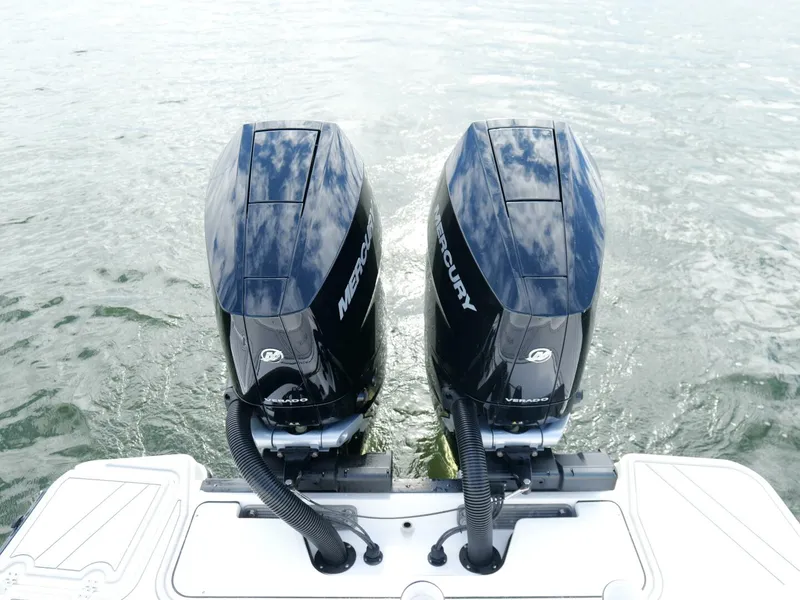 Slide: The Image of Blackfin 332 CC - Engines 2024 Blackfin 332 Center Console - 5889770