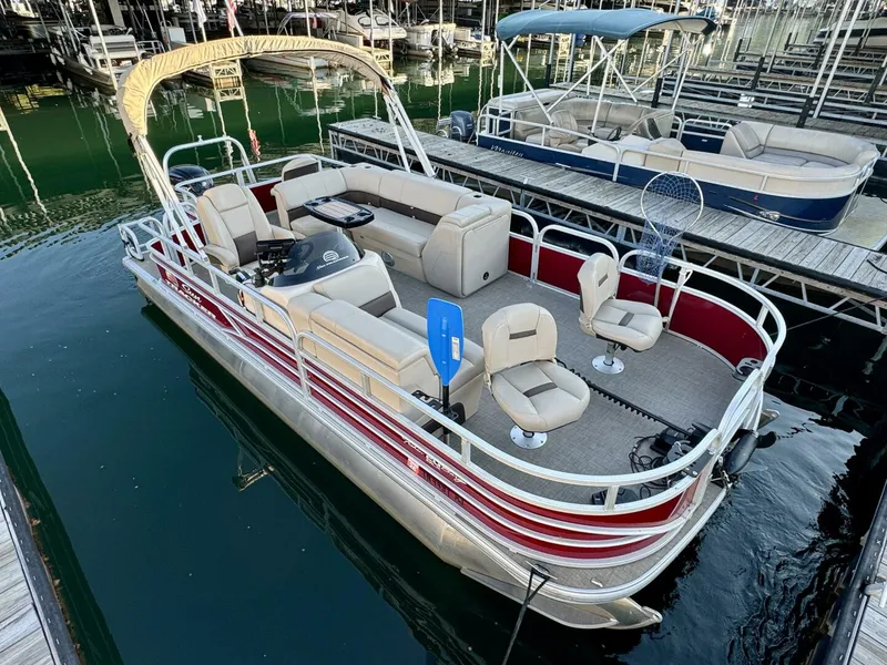 Slide: The Image of Sun Tracker Fishin' Barge 20DLX 2019 - 5985557