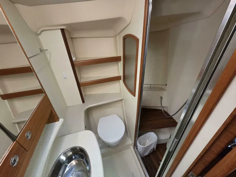 Slide: The Image of Vee berth head with shower compartment - 5889943