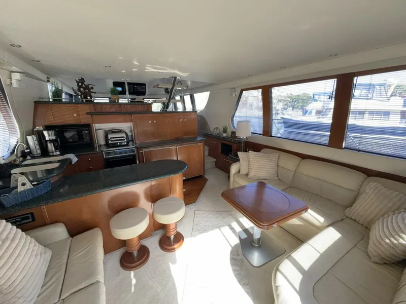 Slide: The Image of Carver Yachts 530 Voyager Pilothouse 1999 - 5890865