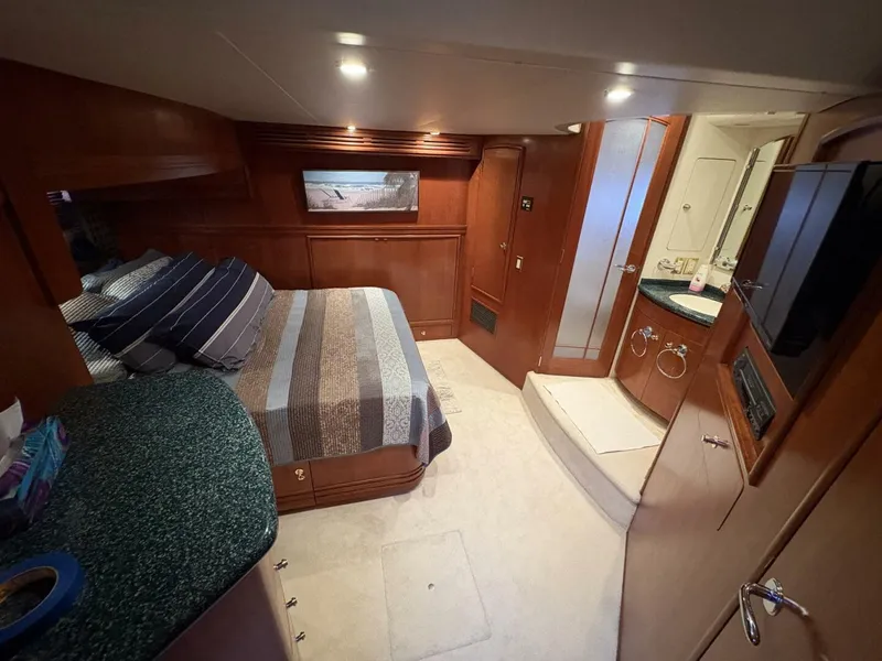 Slide: The Image of Carver Yachts 530 Voyager Pilothouse 1999 - 5890882