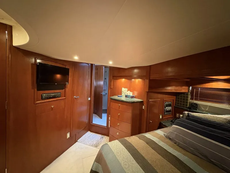 Slide: The Image of Carver Yachts 530 Voyager Pilothouse 1999 - 5890886