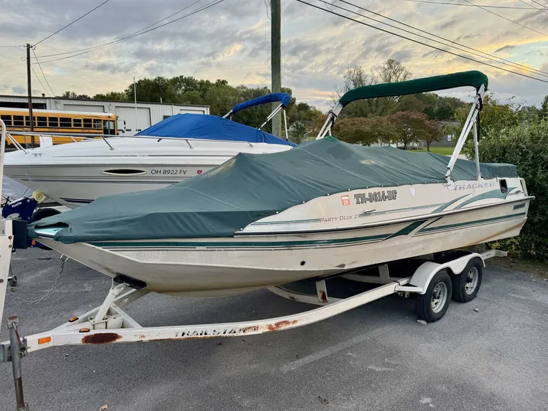 Slide: The Image of Sun Tracker Party Deck 21 2002 - 5987951