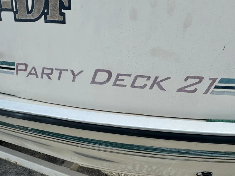 Slide: The Image of Sun Tracker Party Deck 21 2002 - 5987962