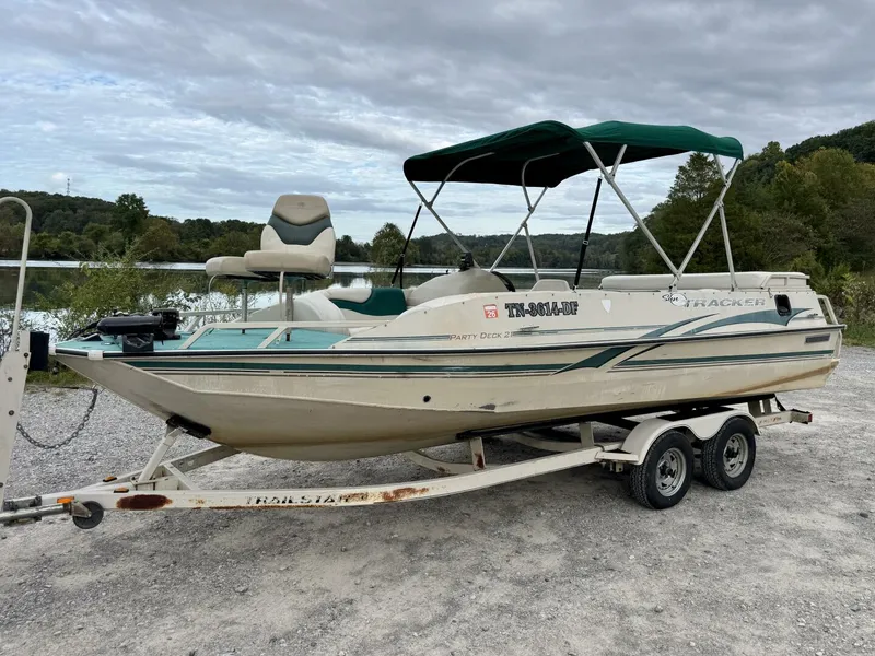 Slide: The Image of Sun Tracker Party Deck 21 2002 - 5987839