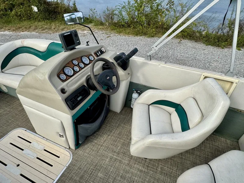 Slide: The Image of Sun Tracker Party Deck 21 2002 - 5987862