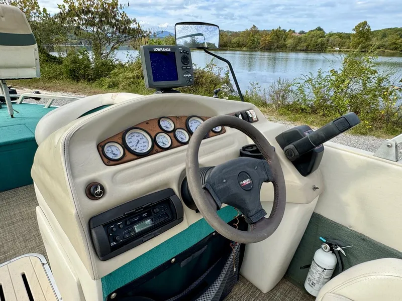 Slide: The Image of Sun Tracker Party Deck 21 2002 - 5987863