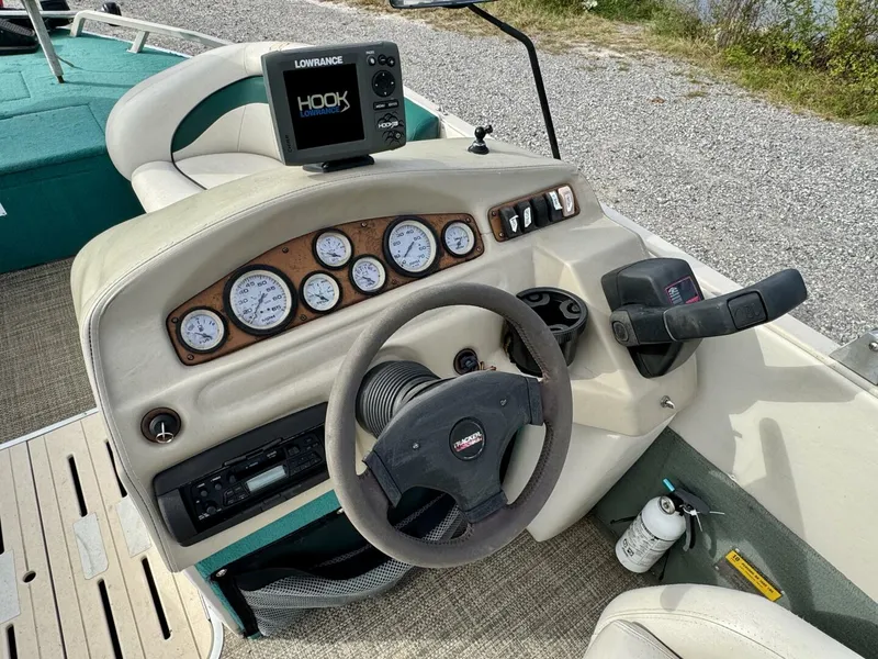 Slide: The Image of Sun Tracker Party Deck 21 2002 - 5987864