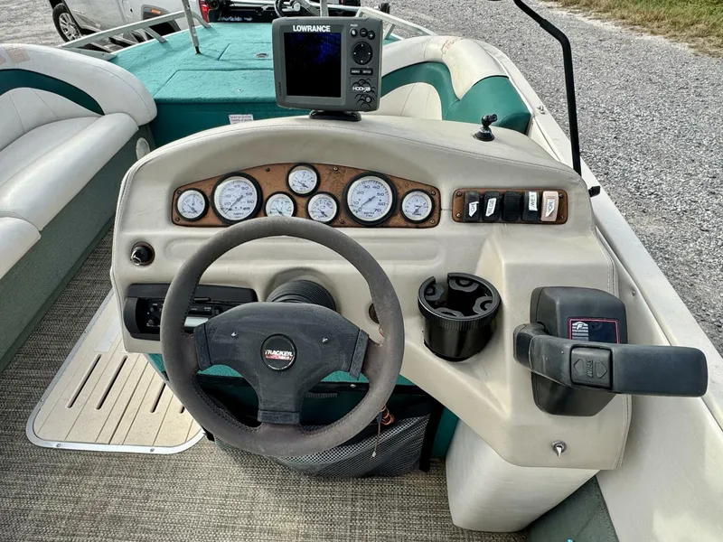 Slide: The Image of Sun Tracker Party Deck 21 2002 - 5987868