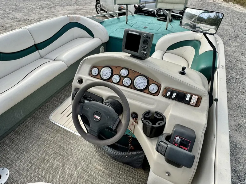 Slide: The Image of Sun Tracker Party Deck 21 2002 - 5987869