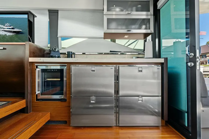 Slide: The Image of 2016 Tiara Yachts 50 Flybridge - Galley - 5910650