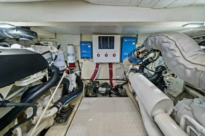 Slide: The Image of 2016 Tiara Yachts 50 Flybridge - Engine Room - 5910778