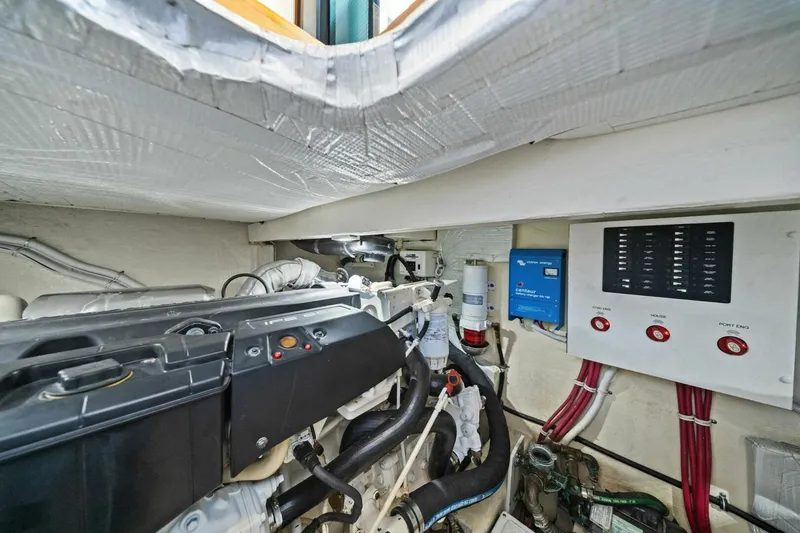 Slide: The Image of 2016 Tiara Yachts 50 Flybridge - Engine Room - 5910781