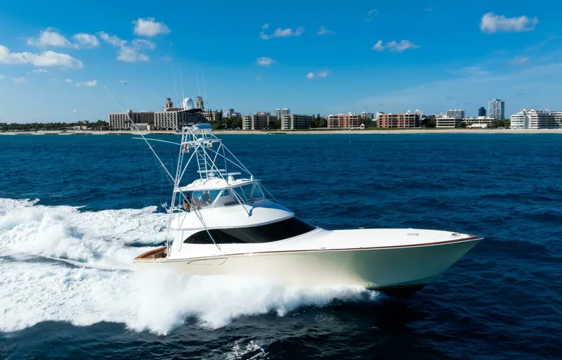 Slide: The Image of Viking 70 Convertible - Running Profile 2015 Viking 70 Convertible - Pipe Dreamer - 7651041
