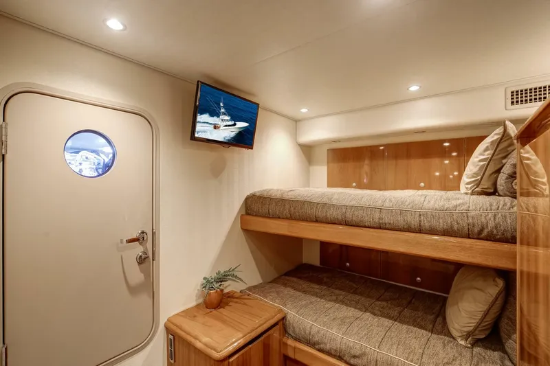 Slide: The Image of Viking 70 Convertible - Stateroom, Over/Under Berths 2015 Viking 70 Convertible - Pipe Dreamer - 5894391