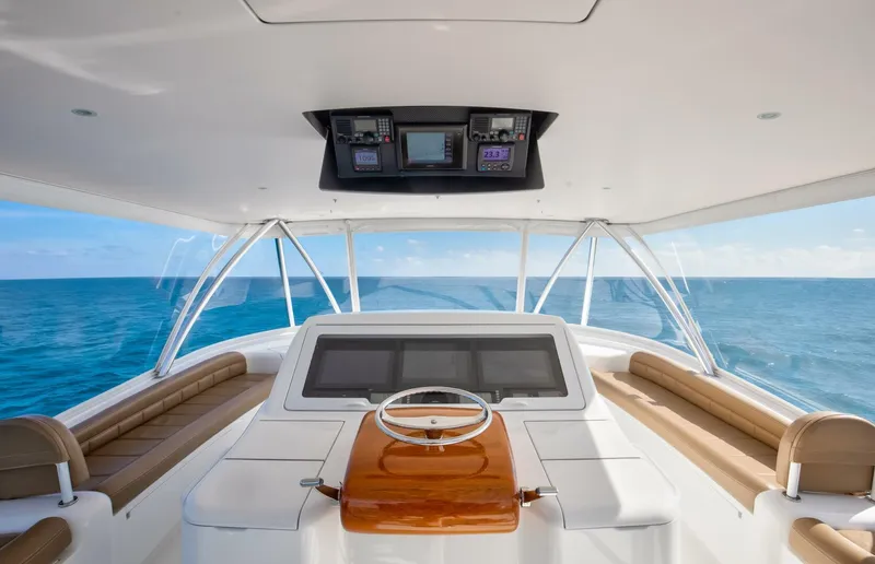 Slide: The Image of Viking 70 Convertible - Flybridge Electronics 2015 Viking 70 Convertible - Pipe Dreamer - 5894560