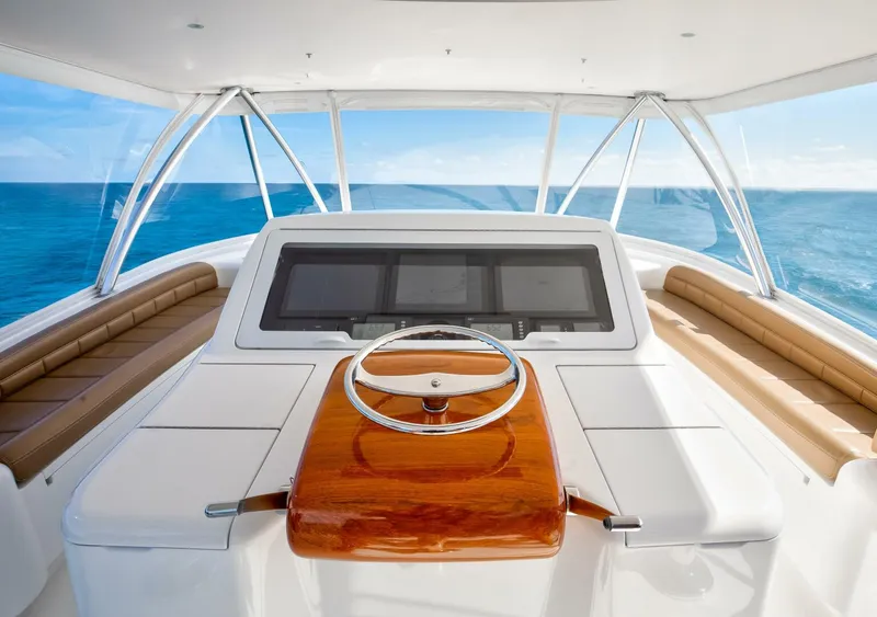 Slide: The Image of Viking 70 Convertible - Flybridge Electronics 2015 Viking 70 Convertible - Pipe Dreamer - 5894562