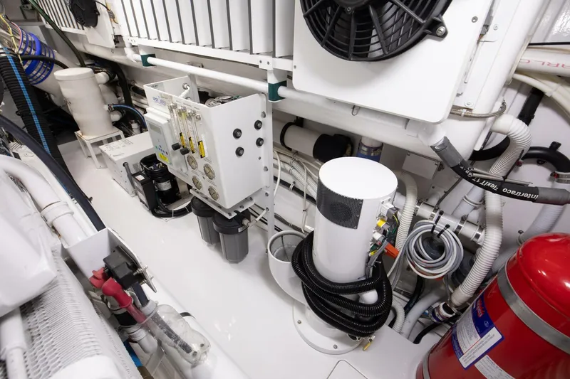 Slide: The Image of Viking 70 Convertible - Engine Room 2015 Viking 70 Convertible - Pipe Dreamer - 5894691