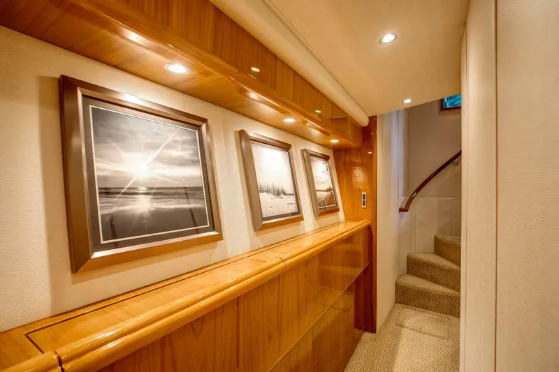 Slide: The Image of Viking 70 Convertible - Companionway 2015 Viking 70 Convertible - Pipe Dreamer - 5894337