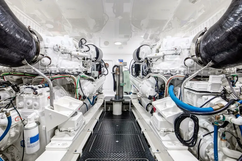 Slide: The Image of Viking 70 Convertible - Engine Room 2015 Viking 70 Convertible - Pipe Dreamer - 7651036