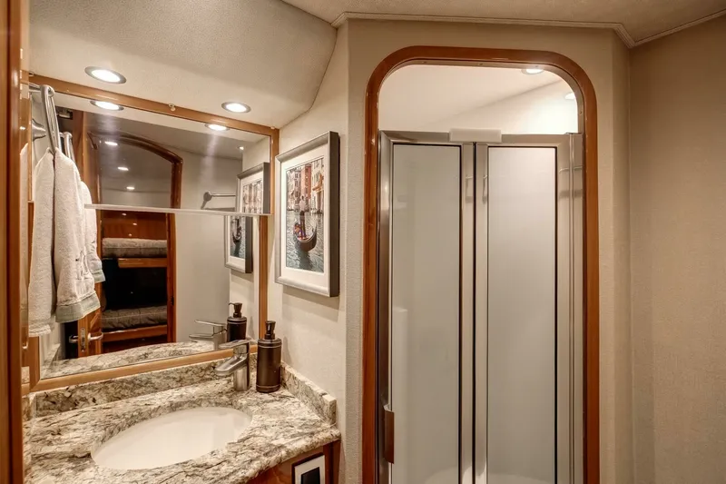 Slide: The Image of Viking 70 Convertible - Head 2015 Viking 70 Convertible - Pipe Dreamer - 7651021