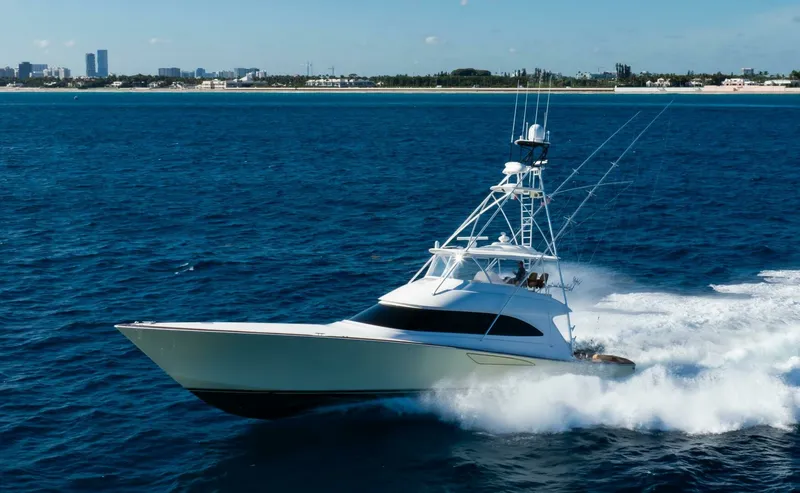 Slide: The Image of Viking 70 Convertible - Running Profile 2015 Viking 70 Convertible - Pipe Dreamer - 7651040