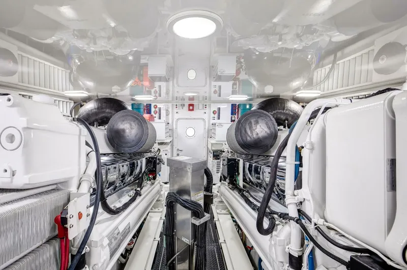 Slide: The Image of Viking 70 Convertible - Engine Room 2015 Viking 70 Convertible - Pipe Dreamer - 7651031