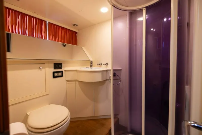 Slide: The Image of 2001 Ferretti 94 Raised Pilothouse - Dreamchaser -Crew Quarters 2001 Ferretti 94 Raised Pilothouse - Dreamchaser - 5895240