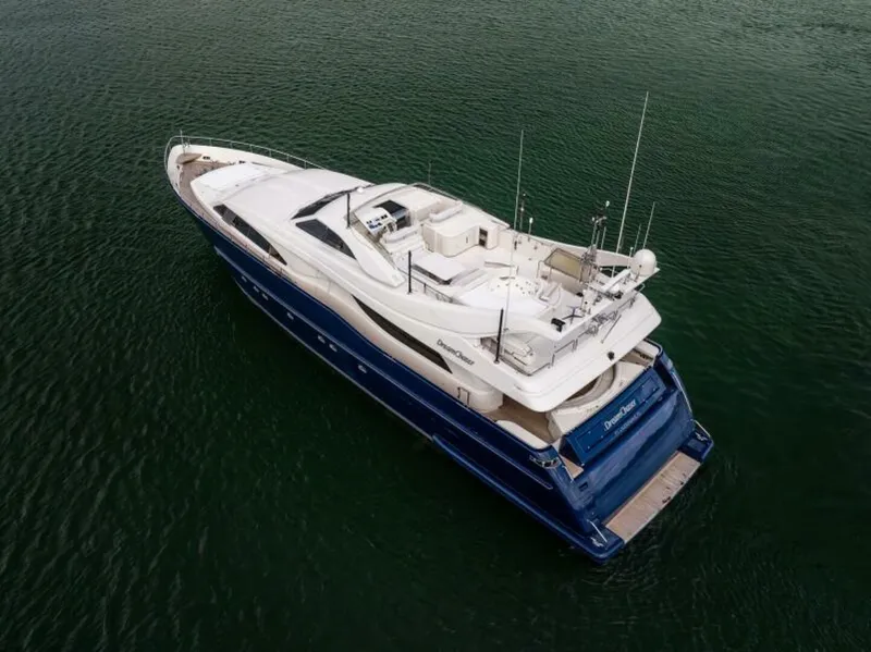 Slide: The Image of 2001 Ferretti 94 Raised Pilothouse - Dreamchaser - Profile 2001 Ferretti 94 Raised Pilothouse - Dreamchaser - 5895267