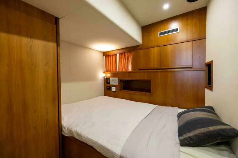 Slide: The Image of 2001 Ferretti 94 Raised Pilothouse - Dreamchaser -Crew Quarters 2001 Ferretti 94 Raised Pilothouse - Dreamchaser - 7650279
