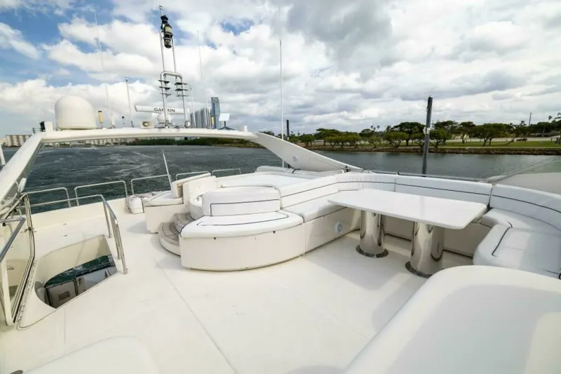 Slide: The Image of 2001 Ferretti 94 Raised Pilothouse - Dreamchaser -Flybridge 2001 Ferretti 94 Raised Pilothouse - Dreamchaser - 7650291