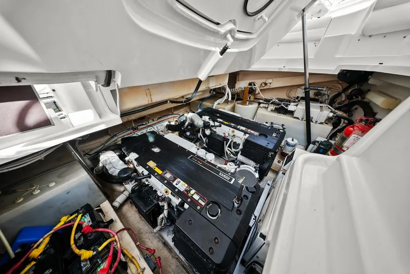 Slide: The Image of 2007 Tiara Yachts 4300 Sovran - Engine Room  - 5895304