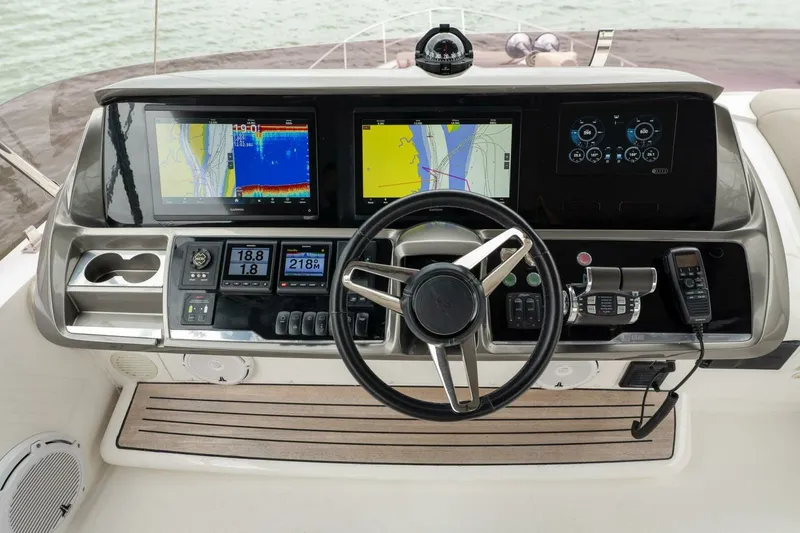 Slide: The Image of Princess 62 - Regent - Sport Bridge Helm 2021 Princess S62 - Regent - 7675867