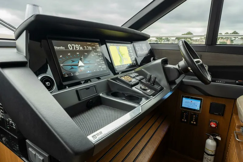 Slide: The Image of Princess 62 - Regent - Helm Controls 2021 Princess S62 - Regent - 7675889