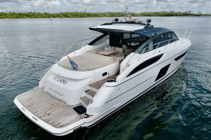 Slide: The Image of Princess 58 - IL CAPO -Exterior Profile  2017 Princess V58 - IL CAPO - 5897861