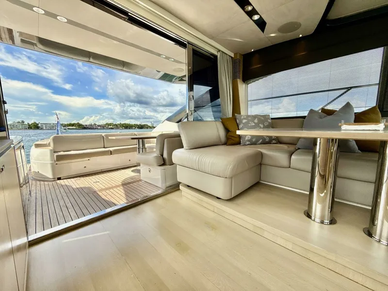Slide: The Image of Princess 58 - IL CAPO - Dinette 2017 Princess V58 - IL CAPO - 7652138