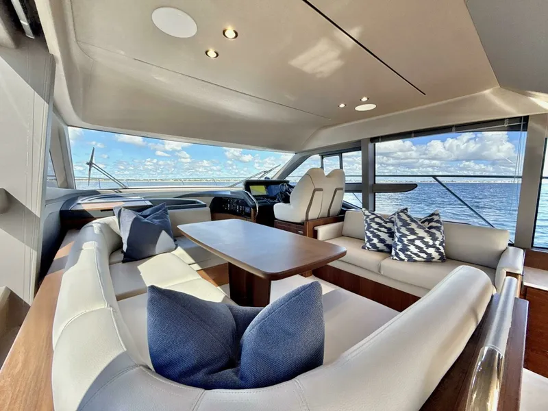 Slide: The Image of Princess 50 - Helm Seating 2026 Princess F50 - 7653027
