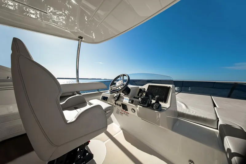 Slide: The Image of 2025 Absolute 48 Navetta - Flybridge Helm - 5899753