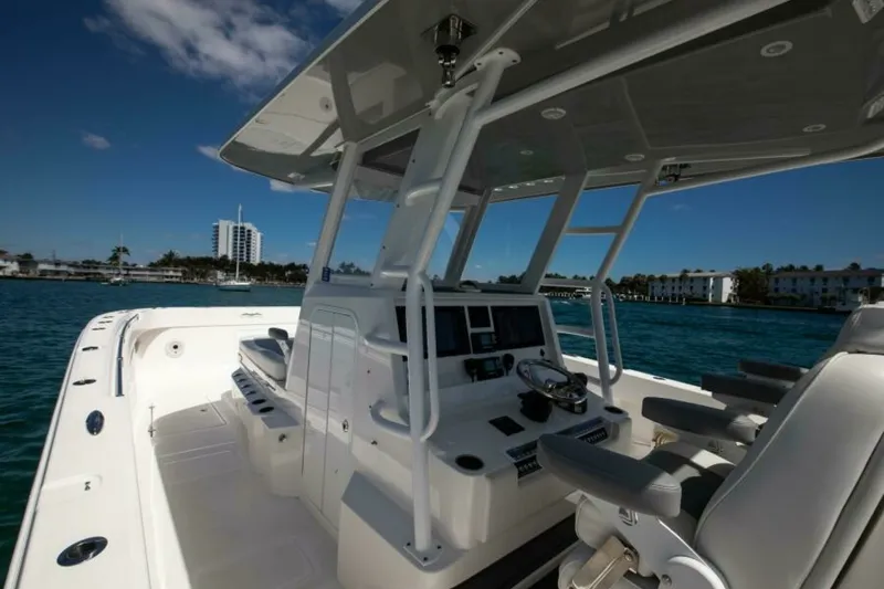 Slide: The Image of Invincible 35 Emanon - Exterior Helm 2021 Invincible 35 Center Console Emanon - 7654360