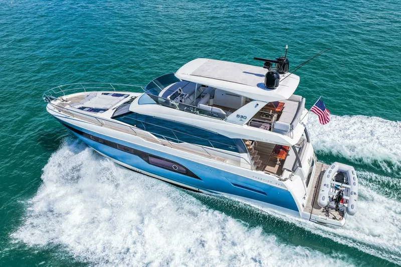 Slide: The Image of 2019 Prestige 630 Flybridge -Profile - 6193454