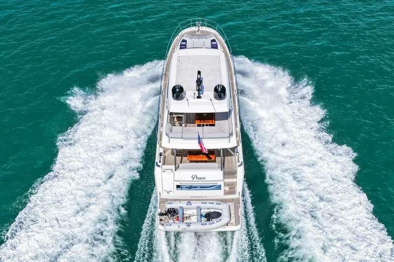 Slide: The Image of 2019 Prestige 630 Flybridge -Profile - 6193461