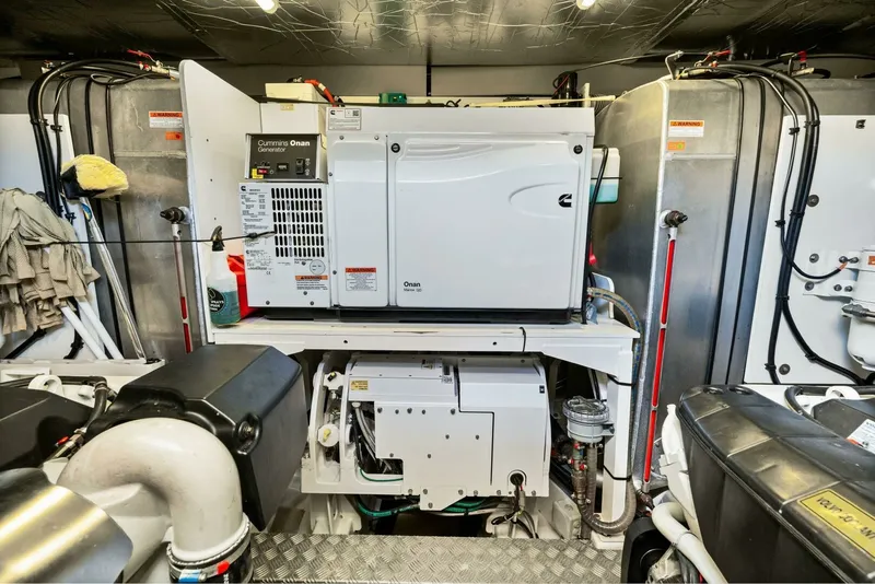 Slide: The Image of 2019 Prestige 630 Flybridge - Engine Room - 6193409