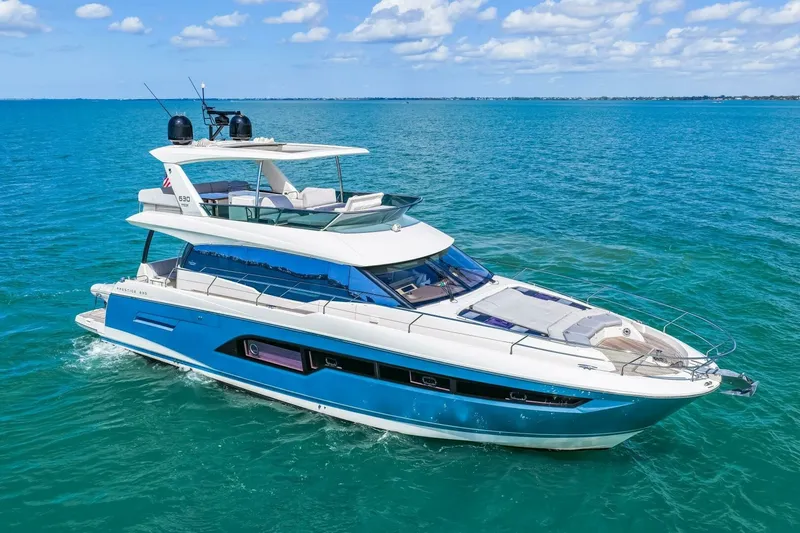 Slide: The Image of 2019 Prestige 630 Flybridge -Profile - 6193417