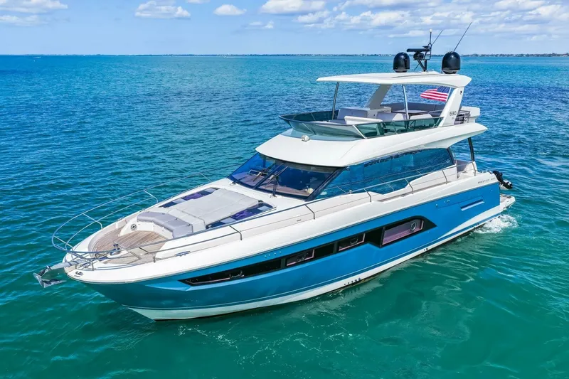 Slide: The Image of 2019 Prestige 630 Flybridge -Profile - 6193426