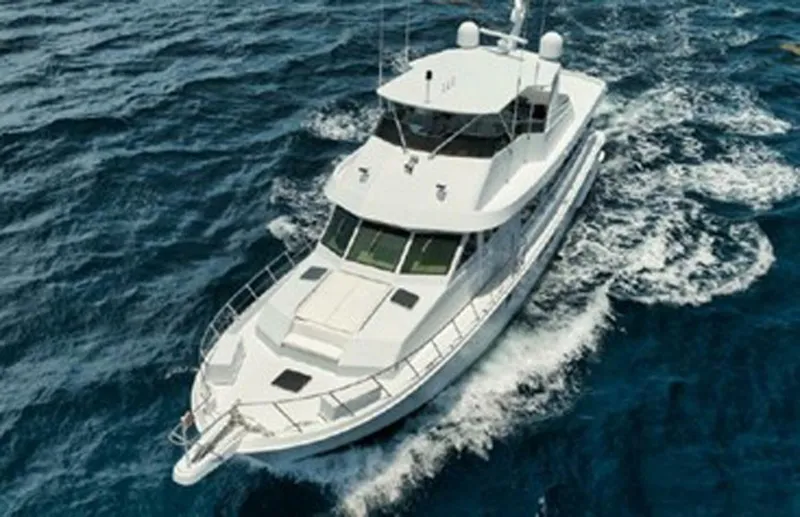 Slide: The Image of Hatteras 74 Cockpit Motoryacht 1998 - 5914097