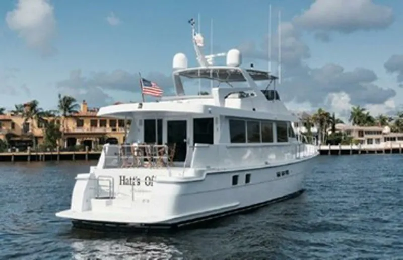 Slide: The Image of Hatteras 74 Cockpit Motoryacht 1998 - 5914098