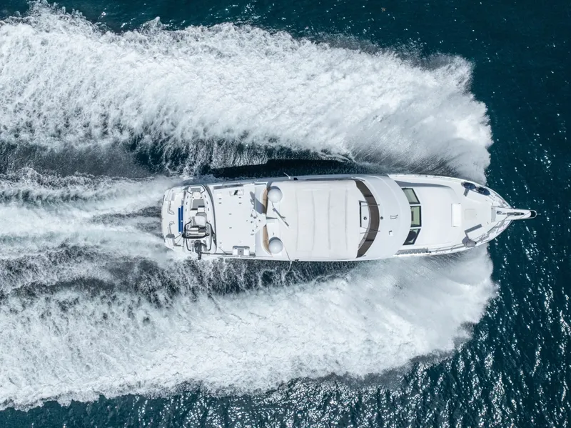 Slide: The Image of Hatteras 75 Sport Deck 2000 - 6886739